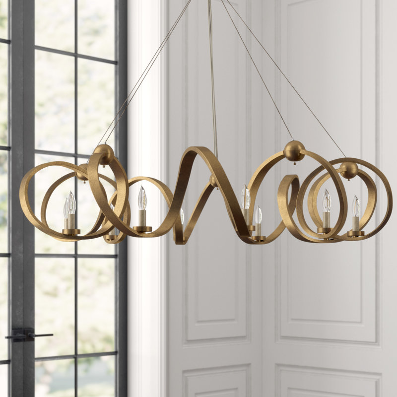 Currey & Company Ringmaster 10Light Novelty Chandelier Perigold